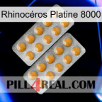 Rhinocéros Platine 8000 levitra2